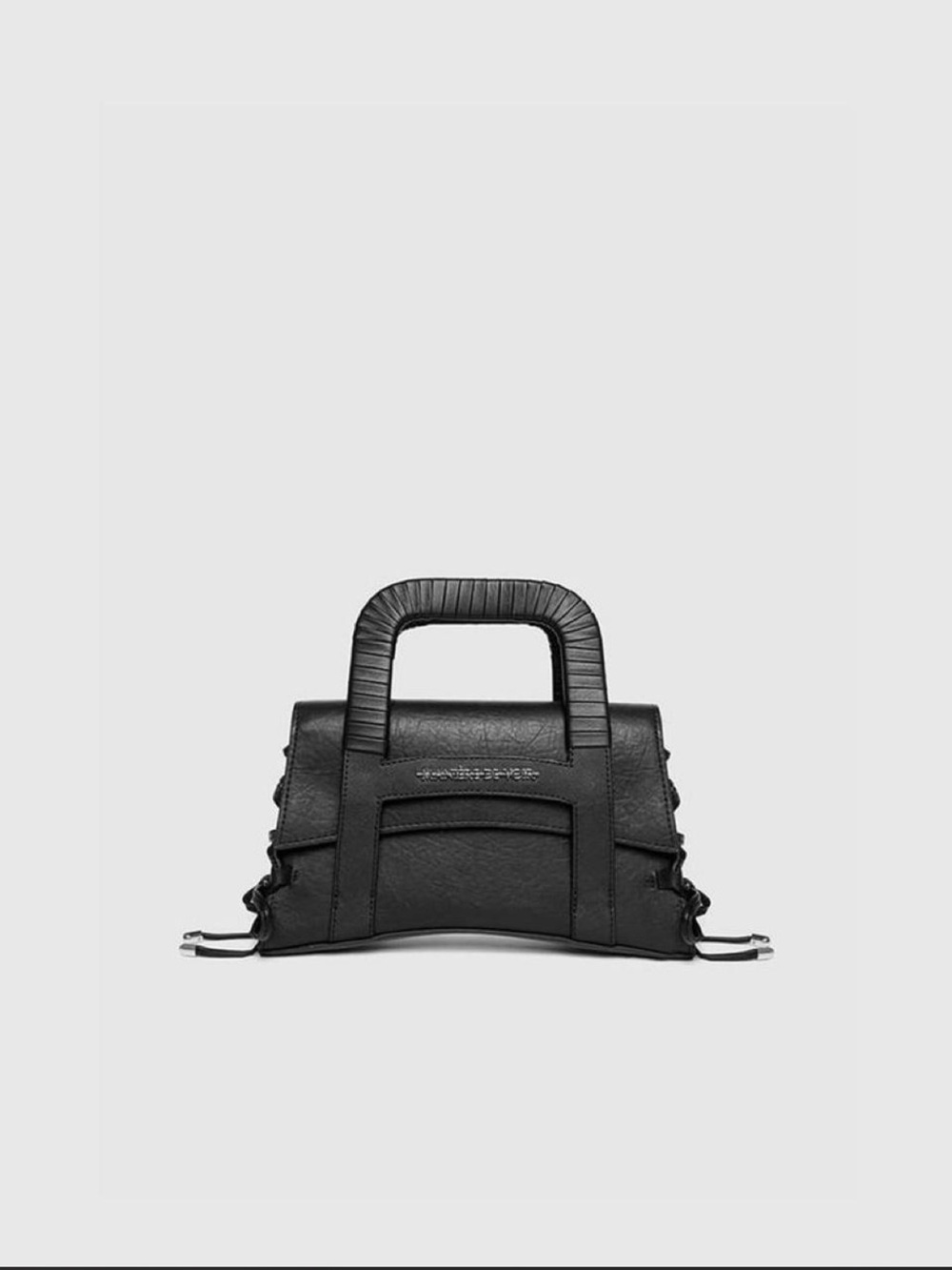 Maniere de voir Black vegan leather handbag
NWT